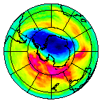 Ozone Field of 01 November 2014