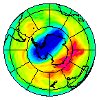 Ozone Field of 09 November 2014