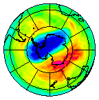 Ozone Field of 10 November 2014