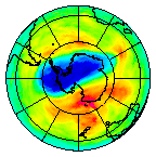 Ozone Field of 11 November 2014