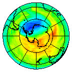 Ozone Field of 24 November 2014