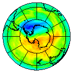Ozone Field of 25 November 2014
