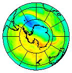 Ozone Field of 29 November 2014