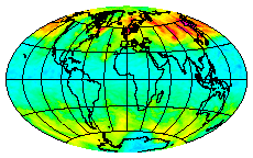 Ozone Field of 08 December 2014
