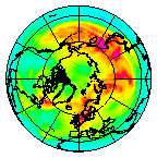 Ozone Field of 08 December 2014