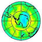 Ozone Field of 08 December 2014
