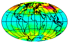 Ozone Field of 09 December 2014