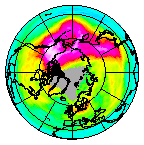 Ozone Field of 20 December 2014