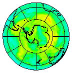 Ozone Field of 20 December 2014