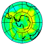 Ozone Field of 22 December 2014
