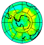 Ozone Field of 23 December 2014