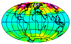Ozone Field of 24 December 2014