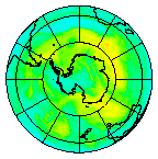 Ozone Field of 24 December 2014