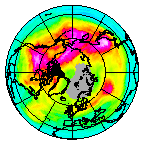 Ozone Field of 25 December 2014