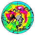 Ozone Field of 27 December 2014