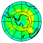 Ozone Field of 28 December 2014