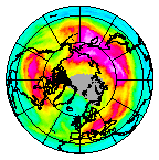 Ozone Field of 29 December 2014