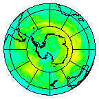 Ozone Field of 30 December 2014