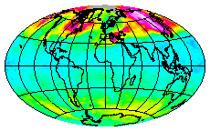 Ozone Field of 31 December 2014