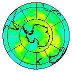 Ozone Field of 01 January 2015