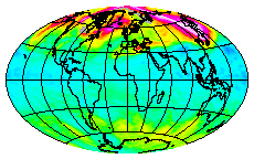 Ozone Field of 02 January 2015
