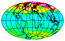 Ozone Field of 04 January 2015