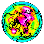 Ozone Field of 04 January 2015