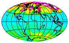 Ozone Field of 05 January 2015
