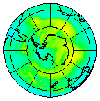 Ozone Field of 05 January 2015