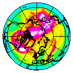 Ozone Field of 06 January 2015