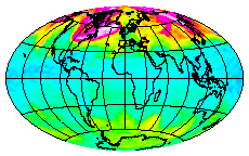 Ozone Field of 07 January 2015