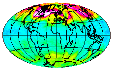 Ozone Field of 09 January 2015