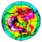 Ozone Field of 09 January 2015