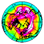 Ozone Field of 20 January 2015