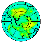 Ozone Field of 20 January 2015