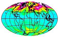 Ozone Field of 22 January 2015