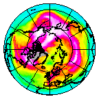 Ozone Field of 22 January 2015