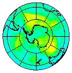 Ozone Field of 22 January 2015