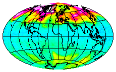 Ozone Field of 23 January 2015