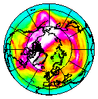 Ozone Field of 23 January 2015