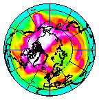 Ozone Field of 24 January 2015