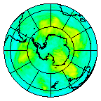 Ozone Field of 24 January 2015
