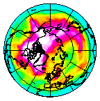 Ozone Field of 25 January 2015