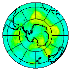 Ozone Field of 25 January 2015
