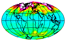 Ozone Field of 26 January 2015