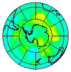 Ozone Field of 26 January 2015