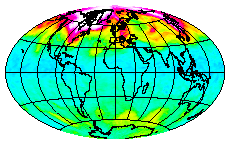 Ozone Field of 27 January 2015