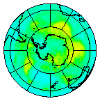 Ozone Field of 27 January 2015
