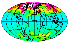 Ozone Field of 28 January 2015