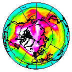 Ozone Field of 28 January 2015